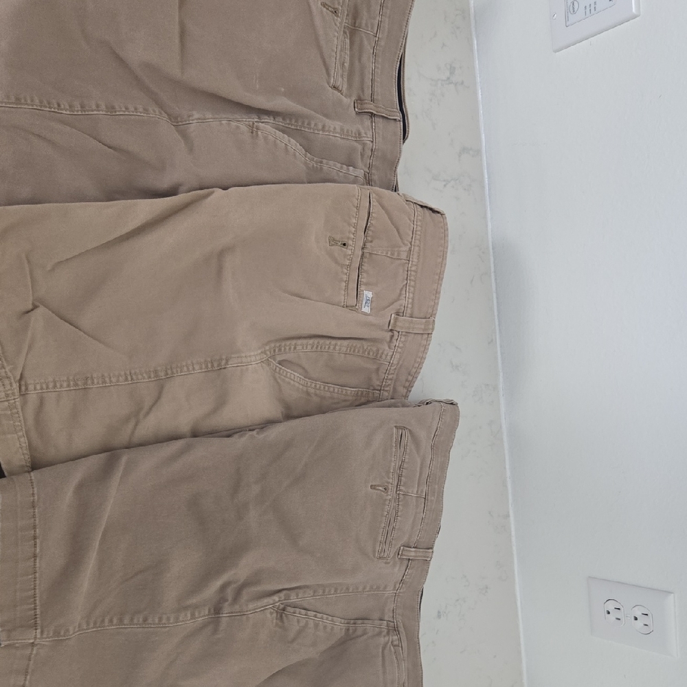 Sonoma Men's Khaki Straight-Leg Chinos - Light Brown
